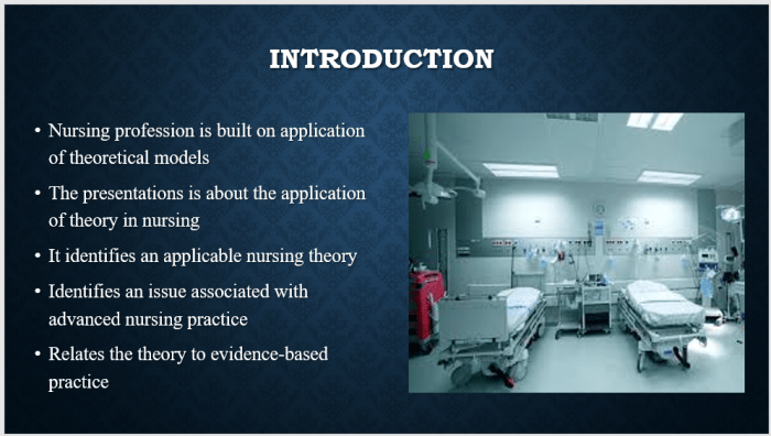 Theoretical framework to support evidence-based practice powerpoint presentation